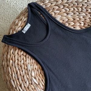 Free People, Intimately Free ribbed, flowy, halter tank.